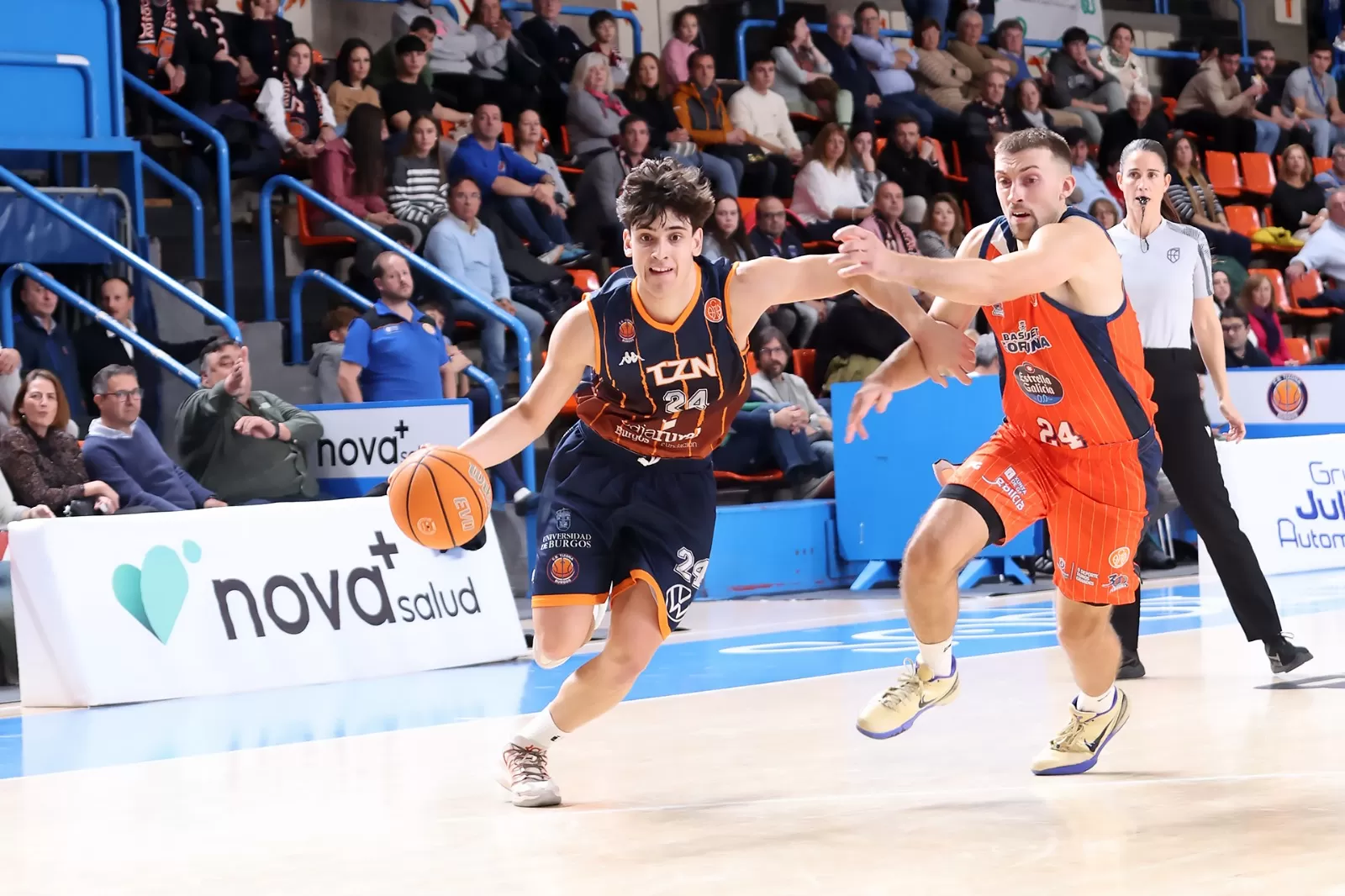 Derrota del Tizona frente a Leyma Coruña (82-97)