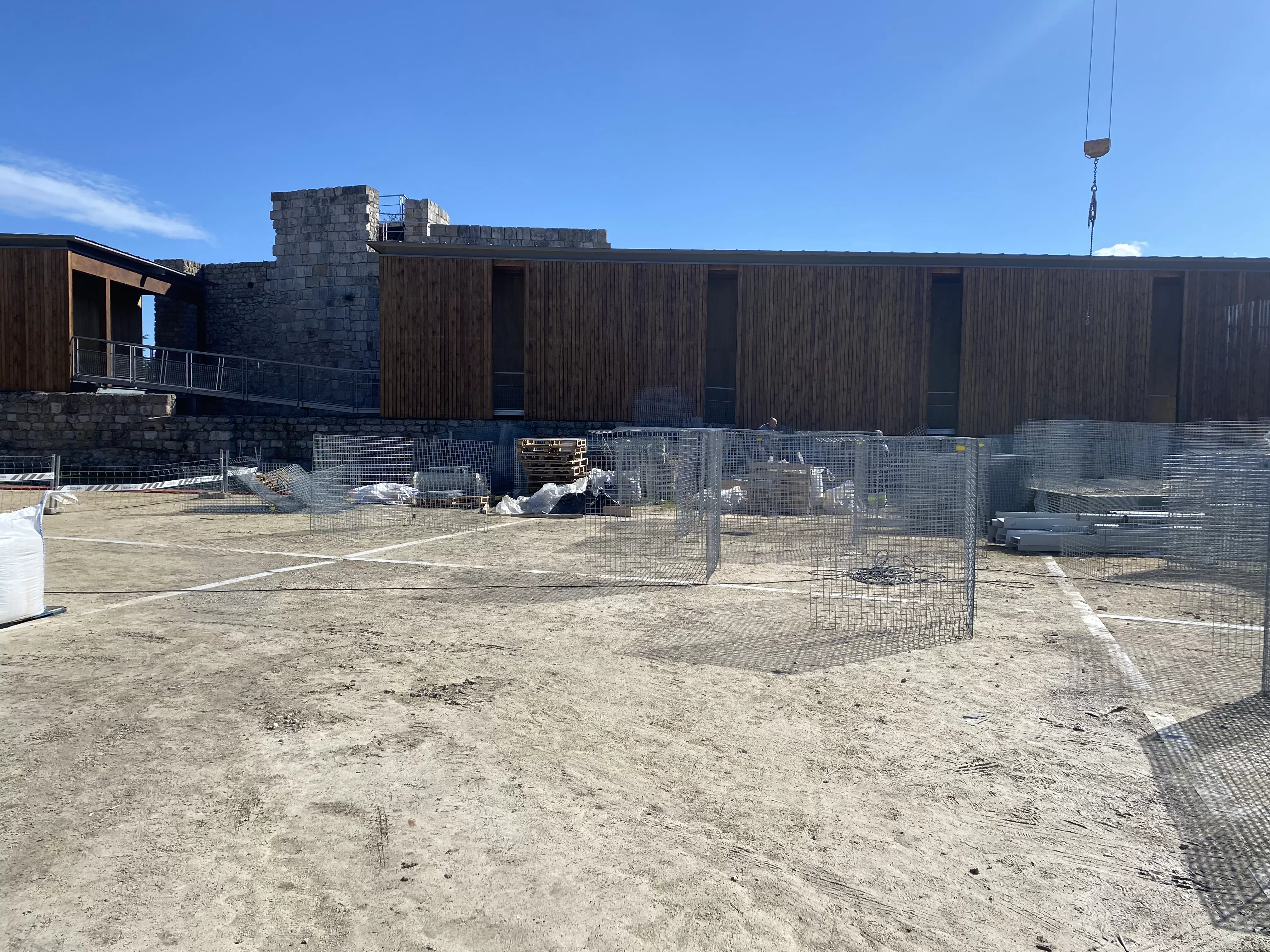 Las obras del Castillo se recepcionarán el 24 de noviembre 