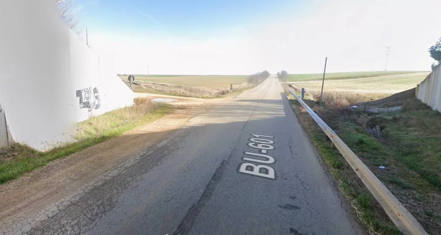 Cerrada al tráfico la BU-601 entre Padilla de Arriba y Melgar de Fernamental