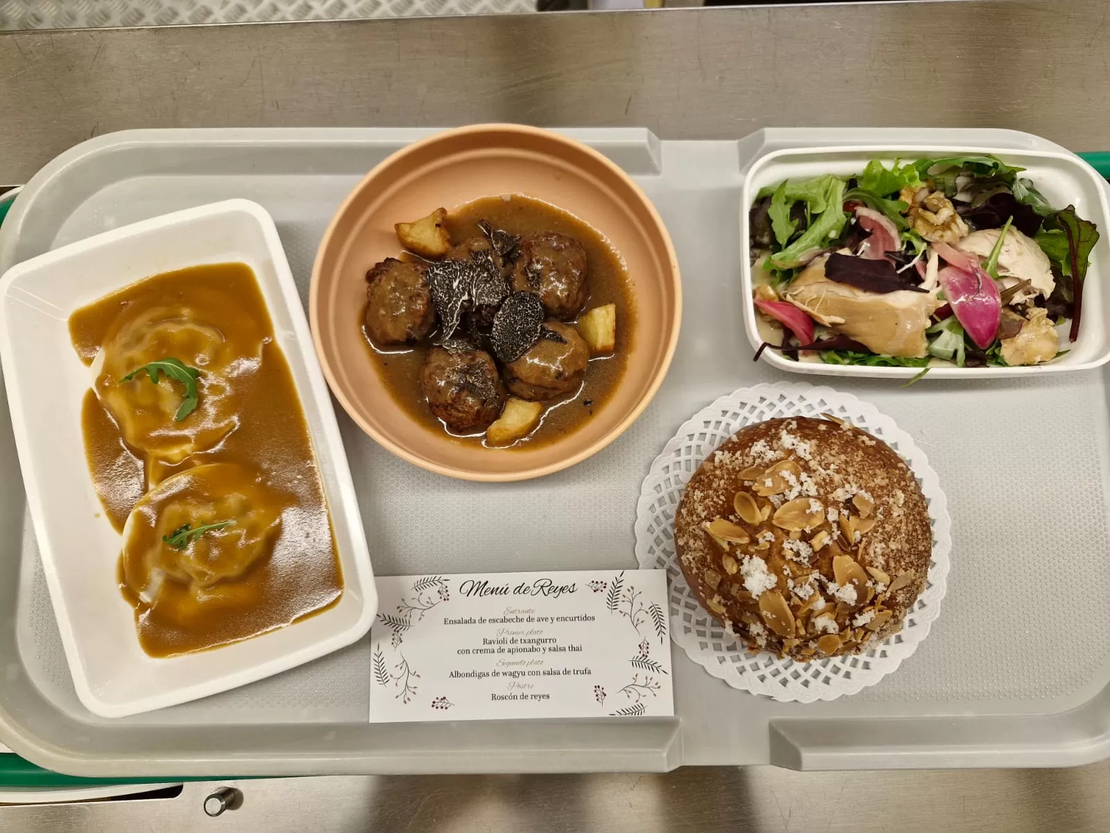 El HUBU celebra el Día de Reyes con un menú especial diseñado por Ricardo Temiño