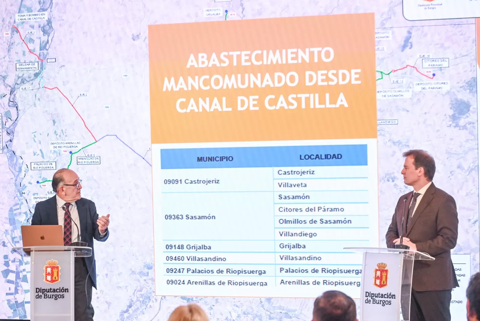 El Canal de Castilla abastecerá a once localidades de la comarca Odra-Pisuerga