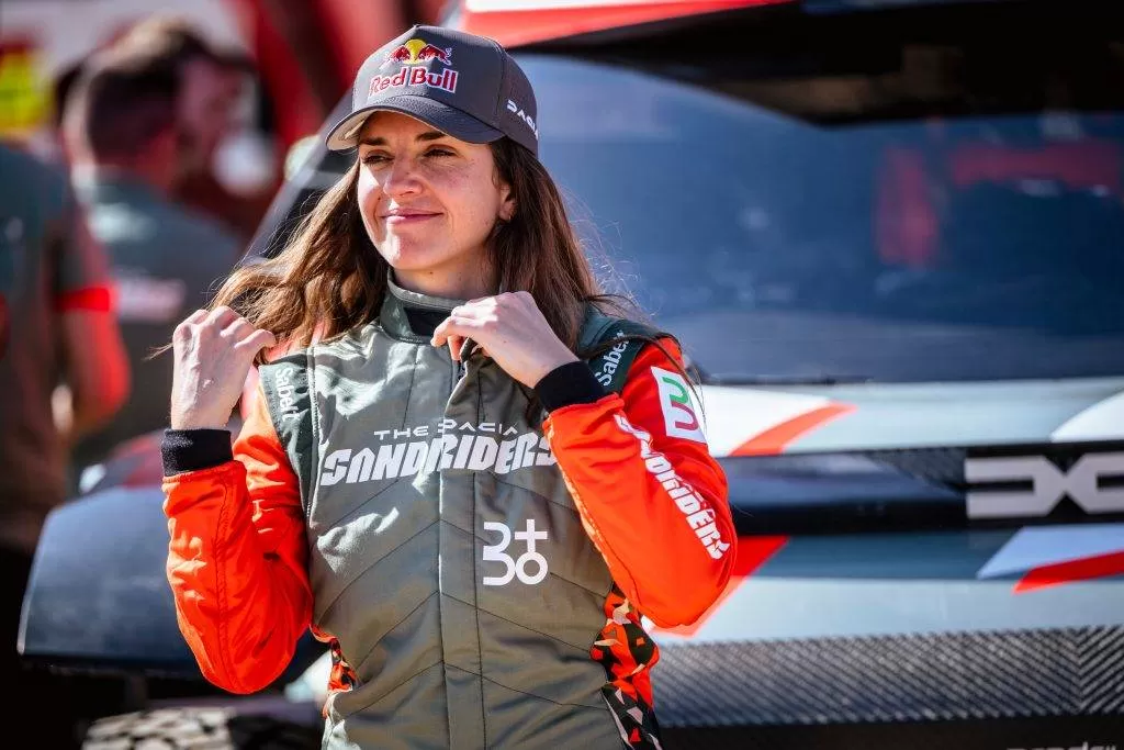 Cristina Gutiérrez undécima  en la general del Dakar