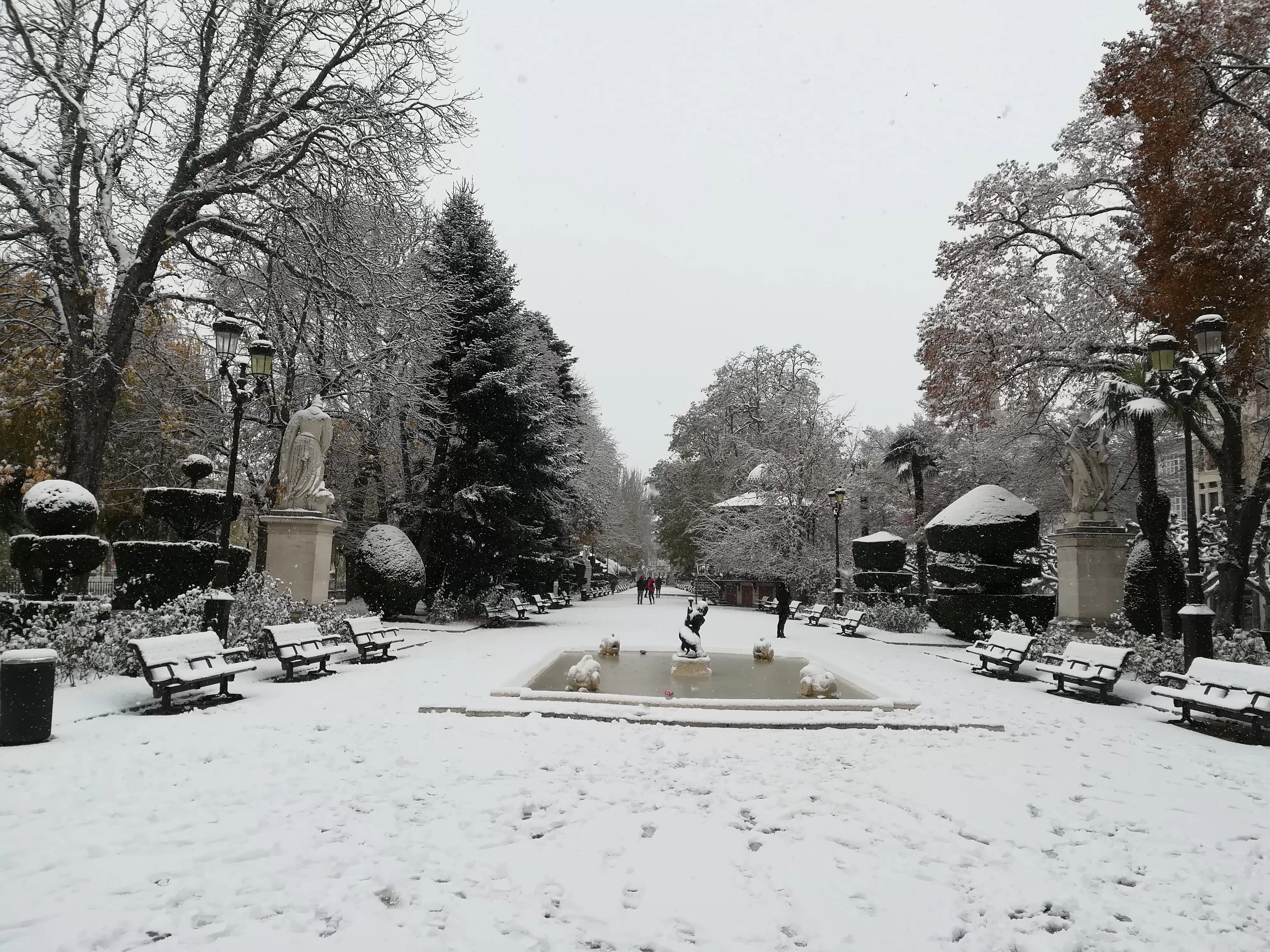 Declarada la alerta por nevadas en Burgos