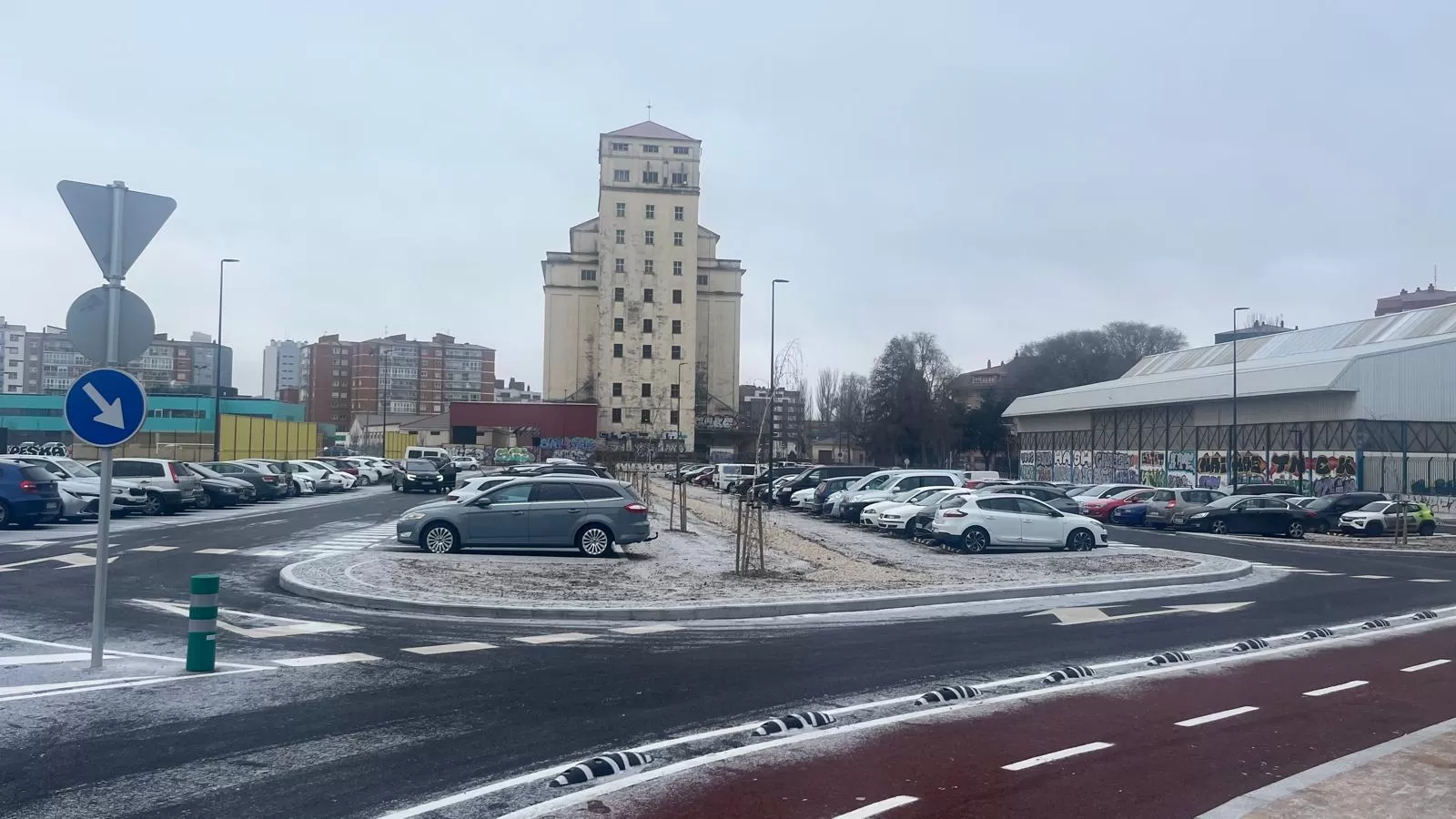 Vandalizan cinco vehículos en el parking disuasorio del Silo en Burgos