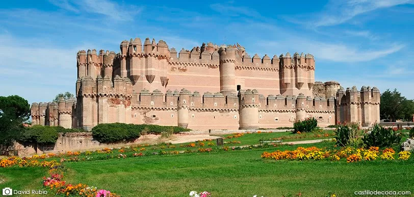 El Castillo de Coca, una de las joyas del gótico-mudéjar español