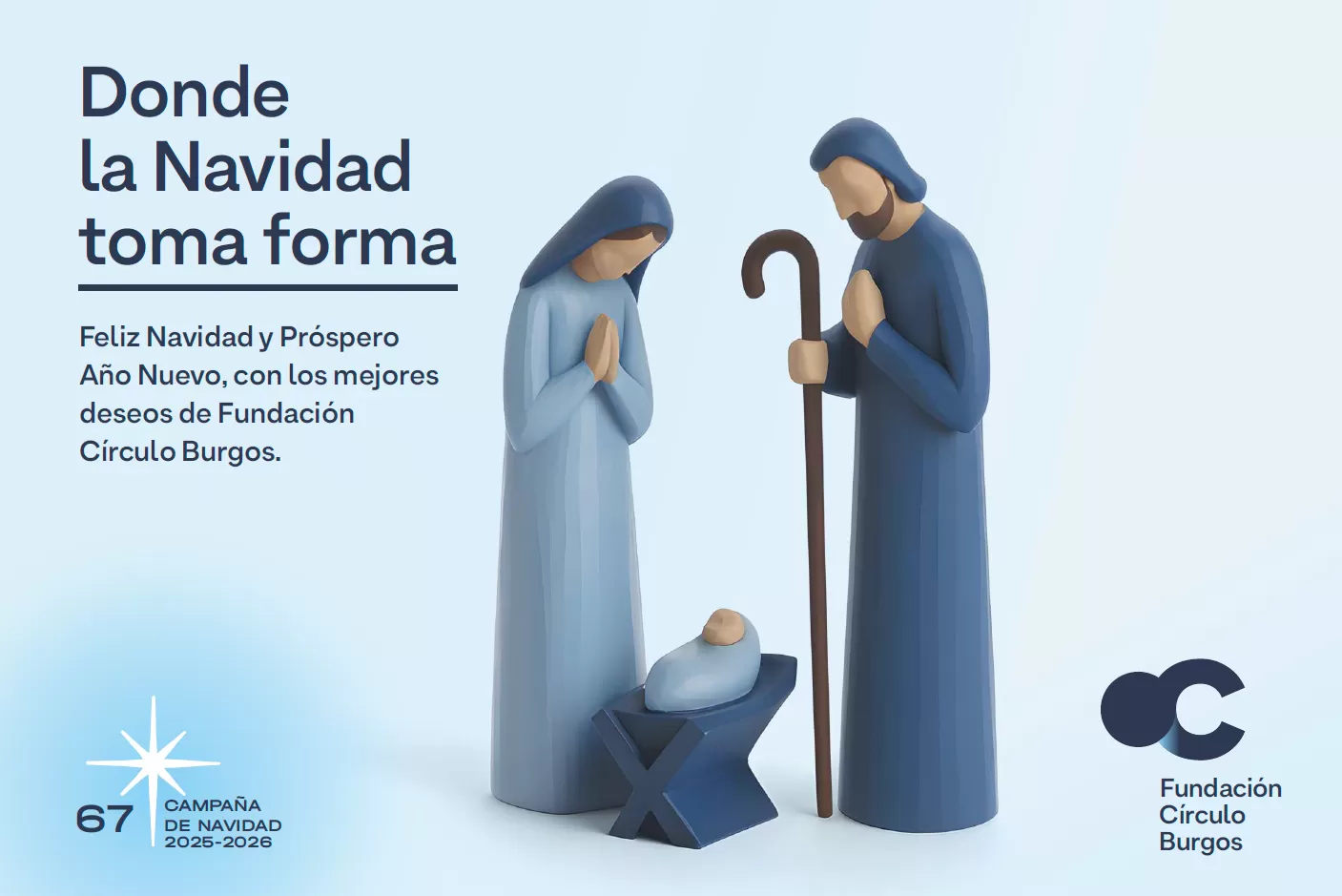 La Fundación Círculo arranca su 67 Campaña de Navidad en Burgos