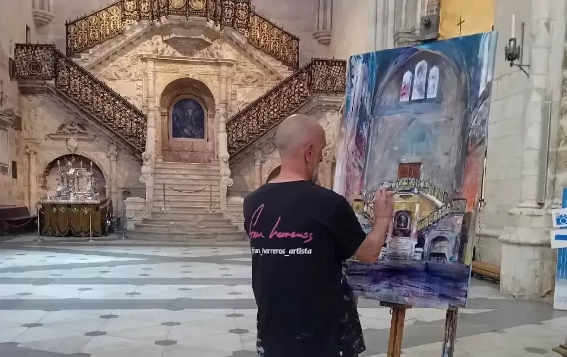 La Fundación Círculo impulsa con talleres de arte en torno a la Catedral de Burgos