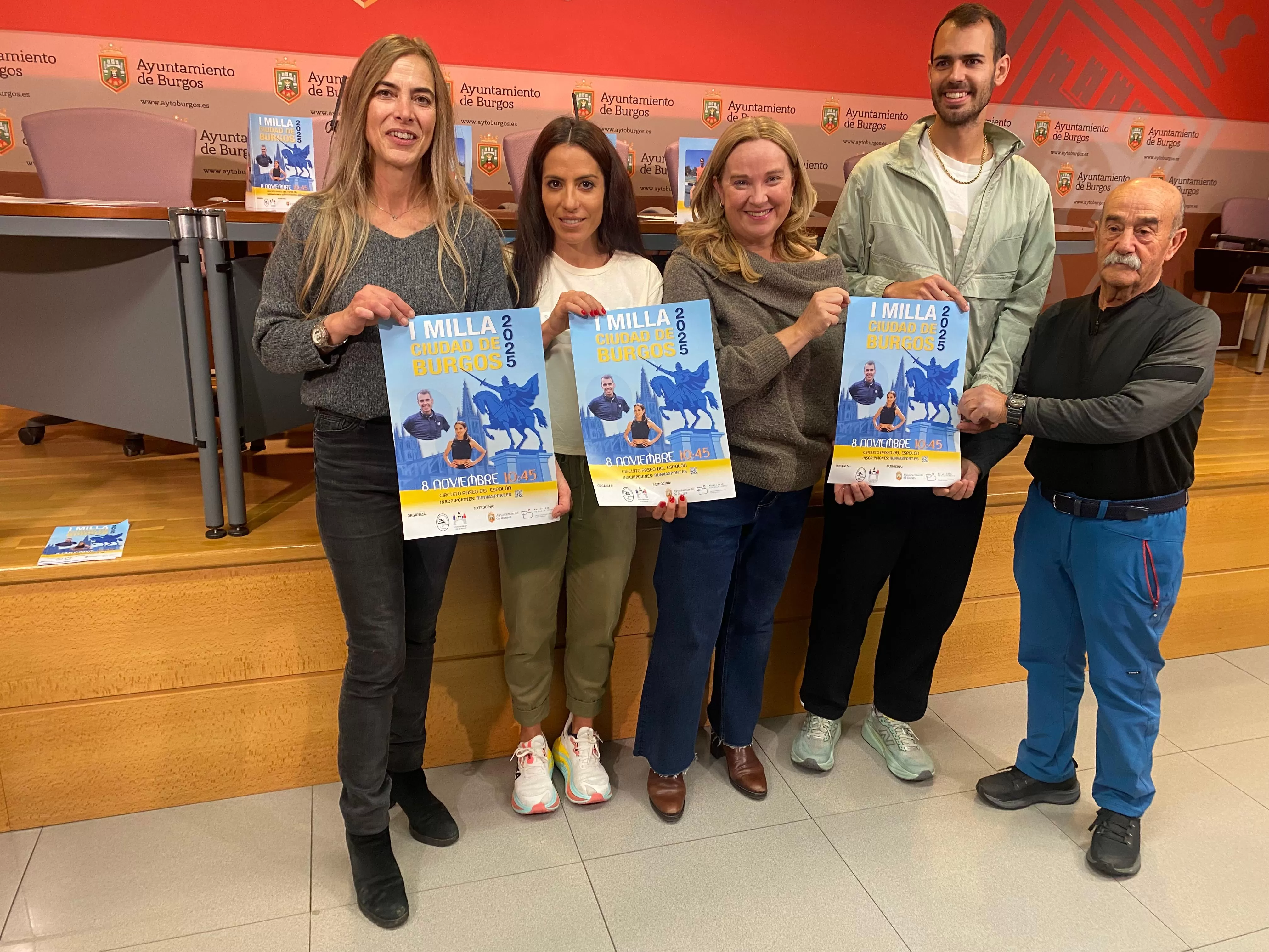 La I Milla Ciudad de Burgos vuelve a celebrarse diez años después