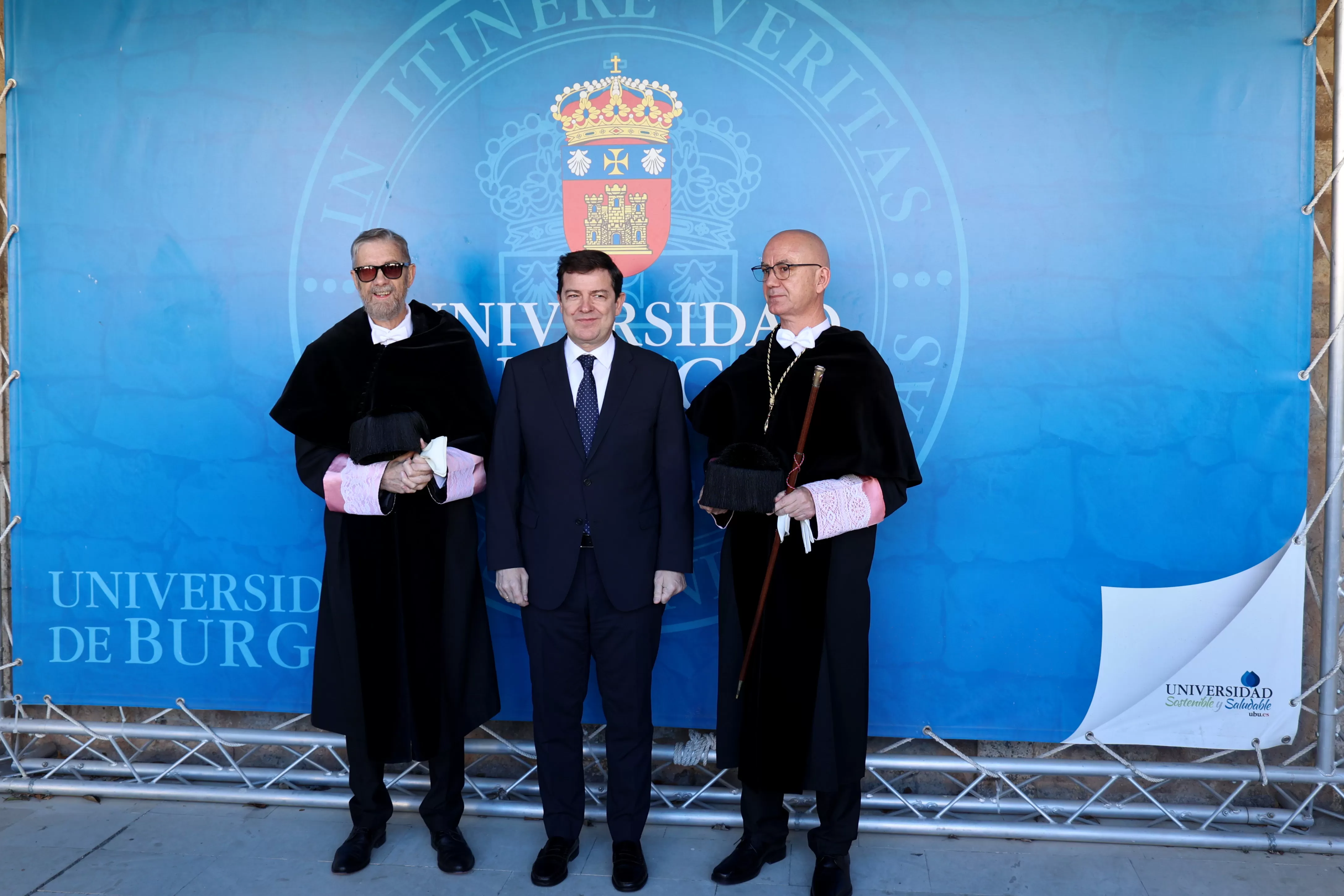 Sucedidos en la toma de posesión del nuevo Rector de la UBU