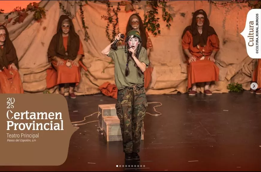 La compañía Teatrueba, ganadora del Certamen Provincial de Teatro 2025