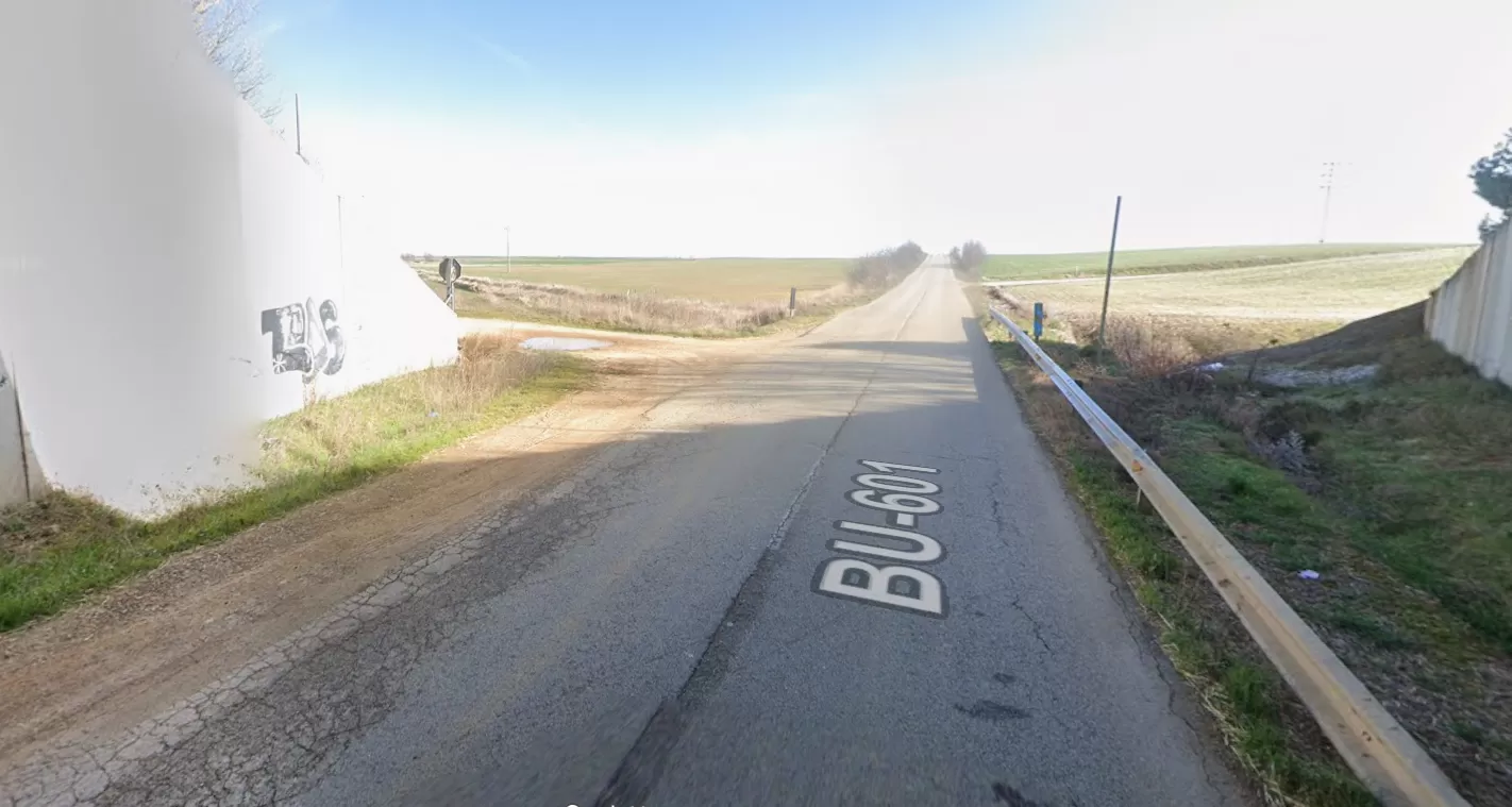 Cerrada al tráfico la BU-601 entre Padilla de Arriba y Melgar de Fernamental