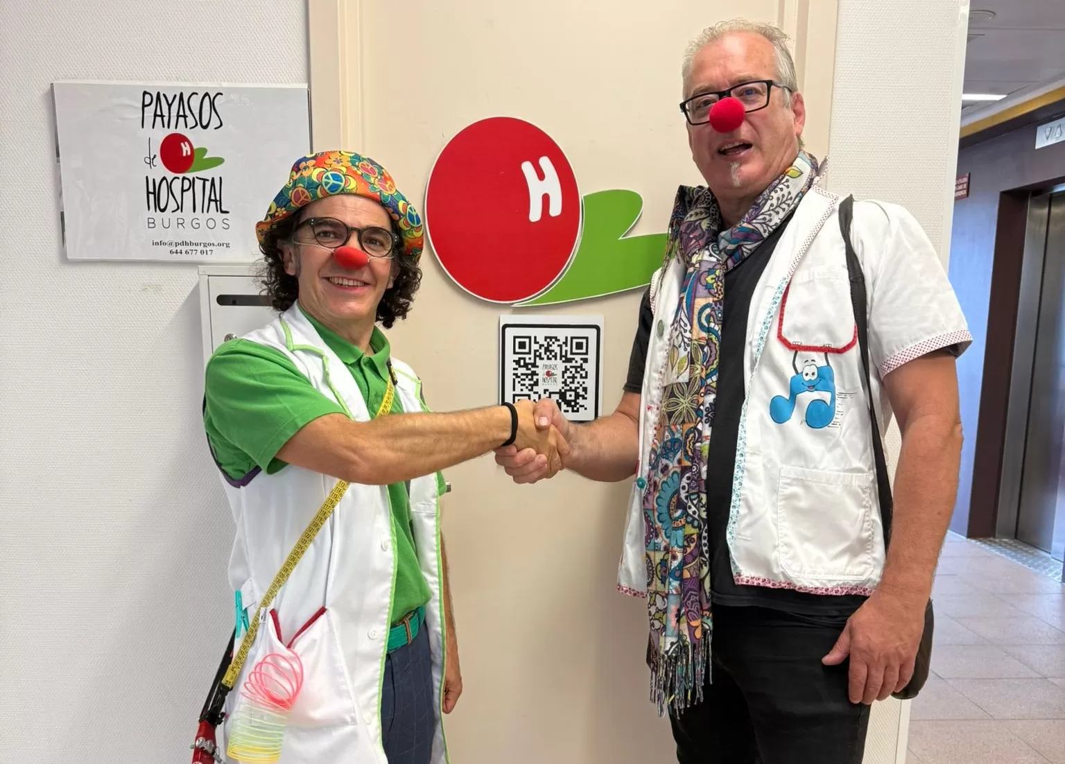 Colaboración entre Fundación AIDA y Payasos de Hospital Burgos