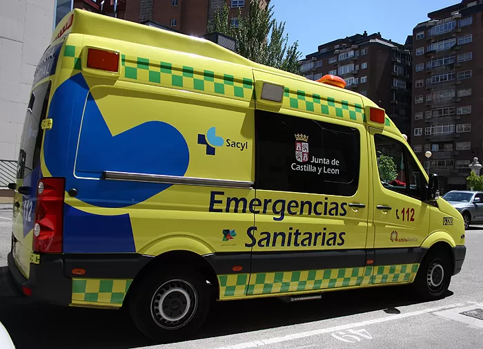 Una mujer herida en un accidente de tráfico en Burgos