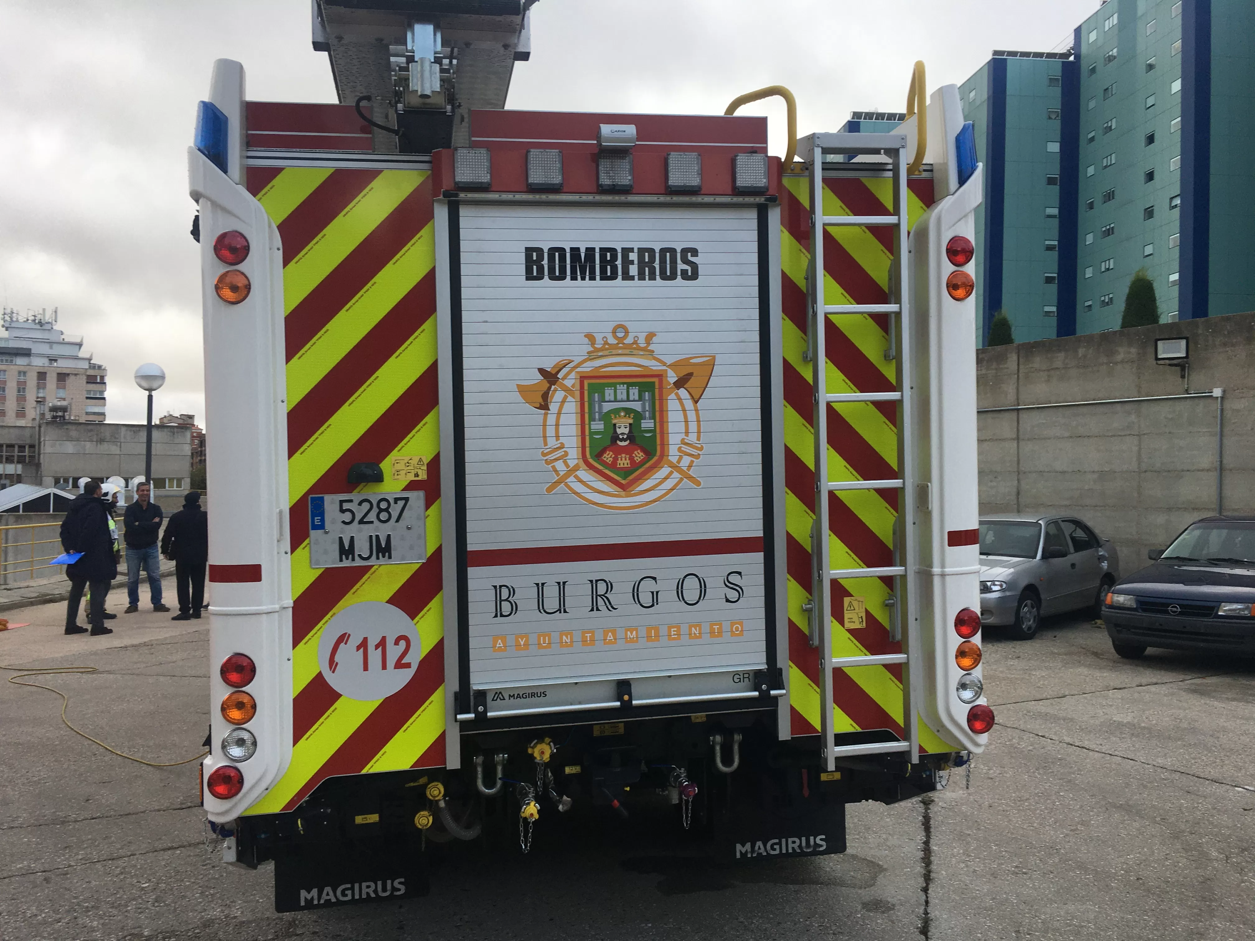 Una explosión de gas rompe los cristales de una vivienda en Burgos